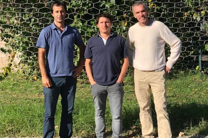 Santiago Leber, Sebastián Piazza y José Ramón Lanusse, del tenis y el fútbol pasaron a fundar Tratenfú, una empresa de bebidas vegetales