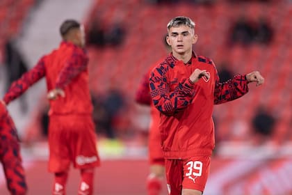 Santiago López Grobin ya debutó en la primera de Independiente