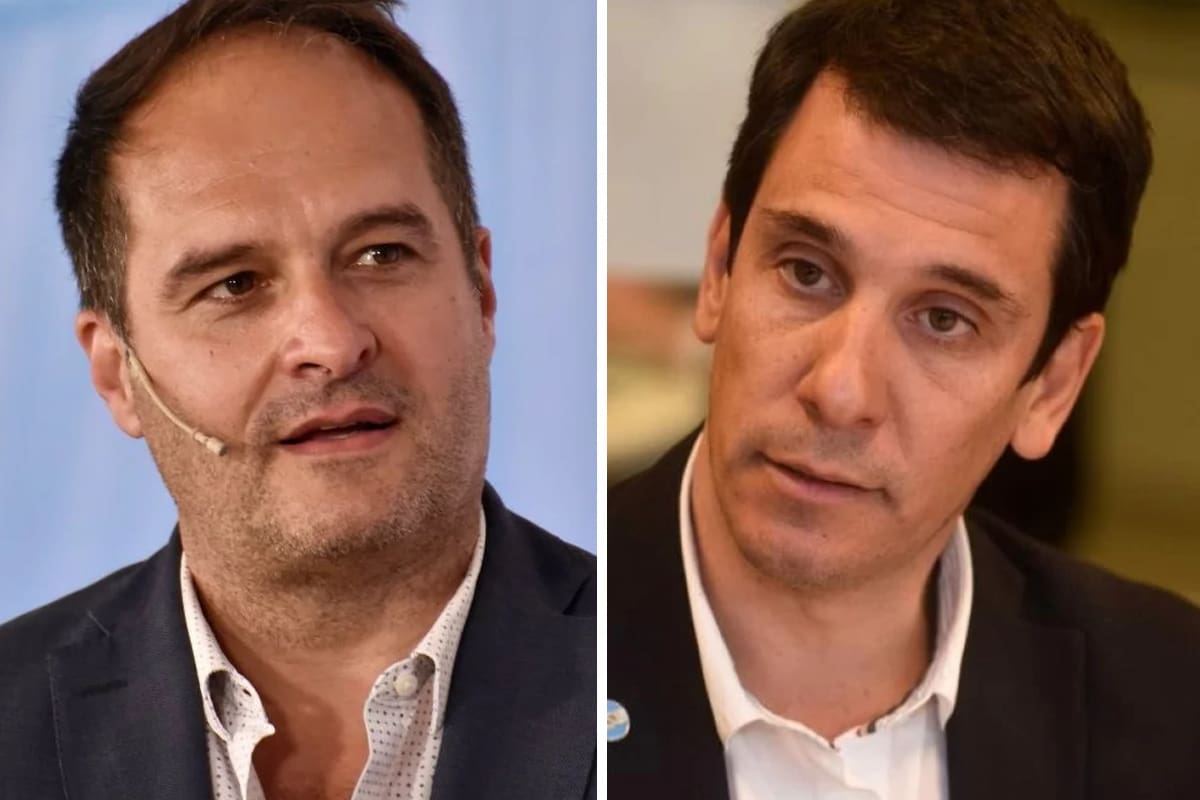 Santiago Maggiotti (Ministro de Desarrollo Territorial y Hábitat) e Iván Kerr (Exsecretario de Vivienda de Mauricio Macri)