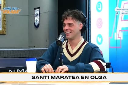 Santiago Maratea habló de Guillermina Valdés y dio a entender que pasó algo entre ellos