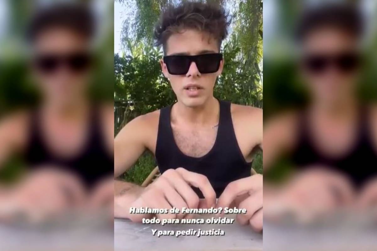 Santiago Maratea se manifestó fuertemente en el pedido de justicia para Fernando Báez Sosa, en el momento en que los ocho acusados de su muerte están en pleno juicio en los tribunales de Dolores