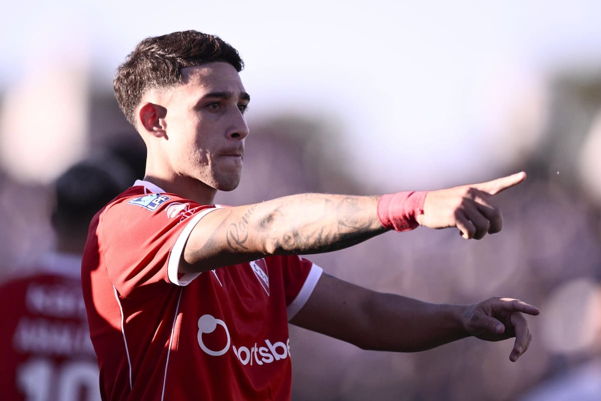 Santiago Montiel marcó el gol de Independiente, que ganó por primera vez en el campeonato: 1-0 ante Platense