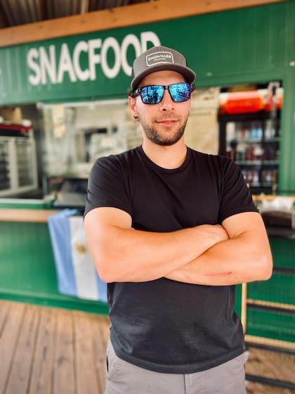 Santiago Pariz tiene 29 años, es de Tucumán y hace cuatro que se instaló en los Estados Unidos en busca de una mejor calidad de vida