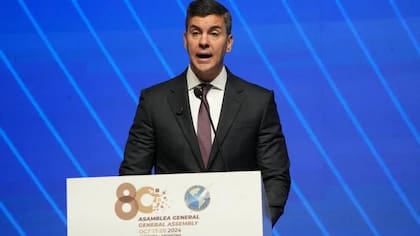 Santiago Peña destacó la figura de Javier Milei: "Tiene determinación para llevar a la Argentina al crecimiento". Foto: Gentileza lavoz.com.ar