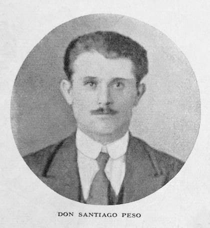 Santiago Peso, fundador de Estancia La Jerónima que luego fue Nibepo Aike.