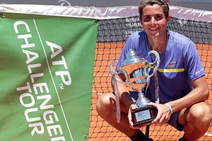 Santiago Rodríguez Taverna ganó el Challenger de Tigre, su primer título en el circuito