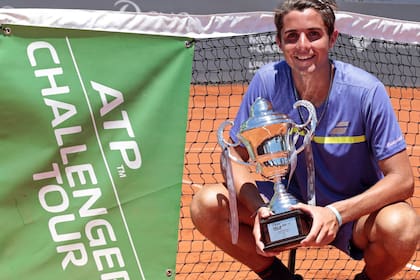Santiago Rodríguez Taverna ganó el Challenger de Tigre, su primer título en el circuito