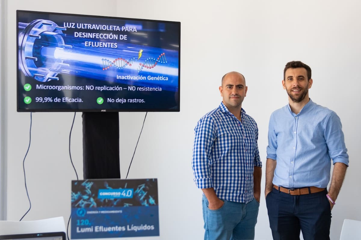 Santiago Romero Ayala y Fernando Santini, integrantes del proyecto