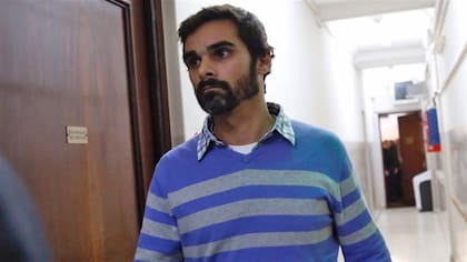 Santiago Silvoso, el día que concurrió a Tribunales por primera vez