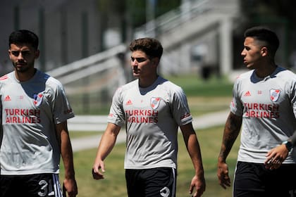 Santiago Simón, Julián Álvarez y Enzo Fernández, jóvenes del semillero millonario, imprescindibles en el título local
