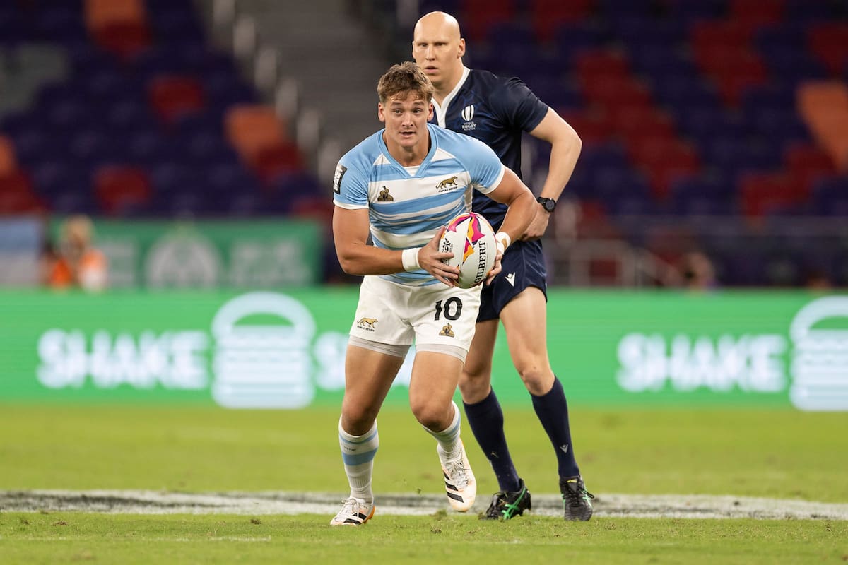 Santiago 'Toto' Mare, una de las grandes figuras de los Pumas 7s, quiere volver a levantar un trofeo con la selección