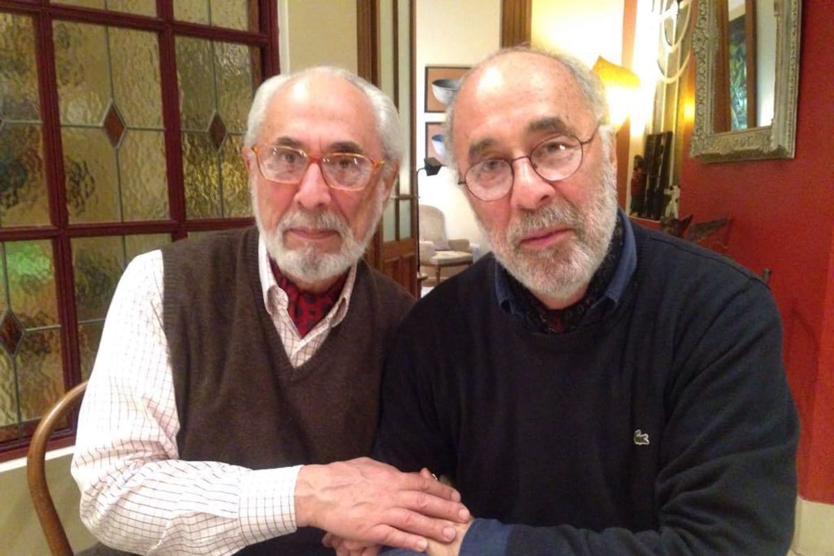 Santiago y Hugo Kovadloff: el poeta y el fotógrafo, hermanados también por el arte