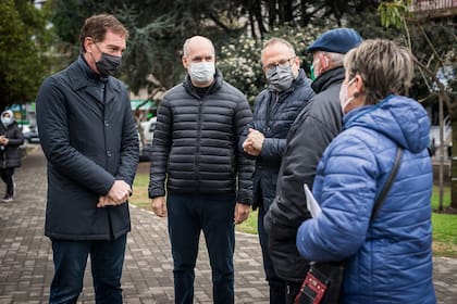 Santilli, Larreta y Diego Valenzuela, en Tres de Febrero