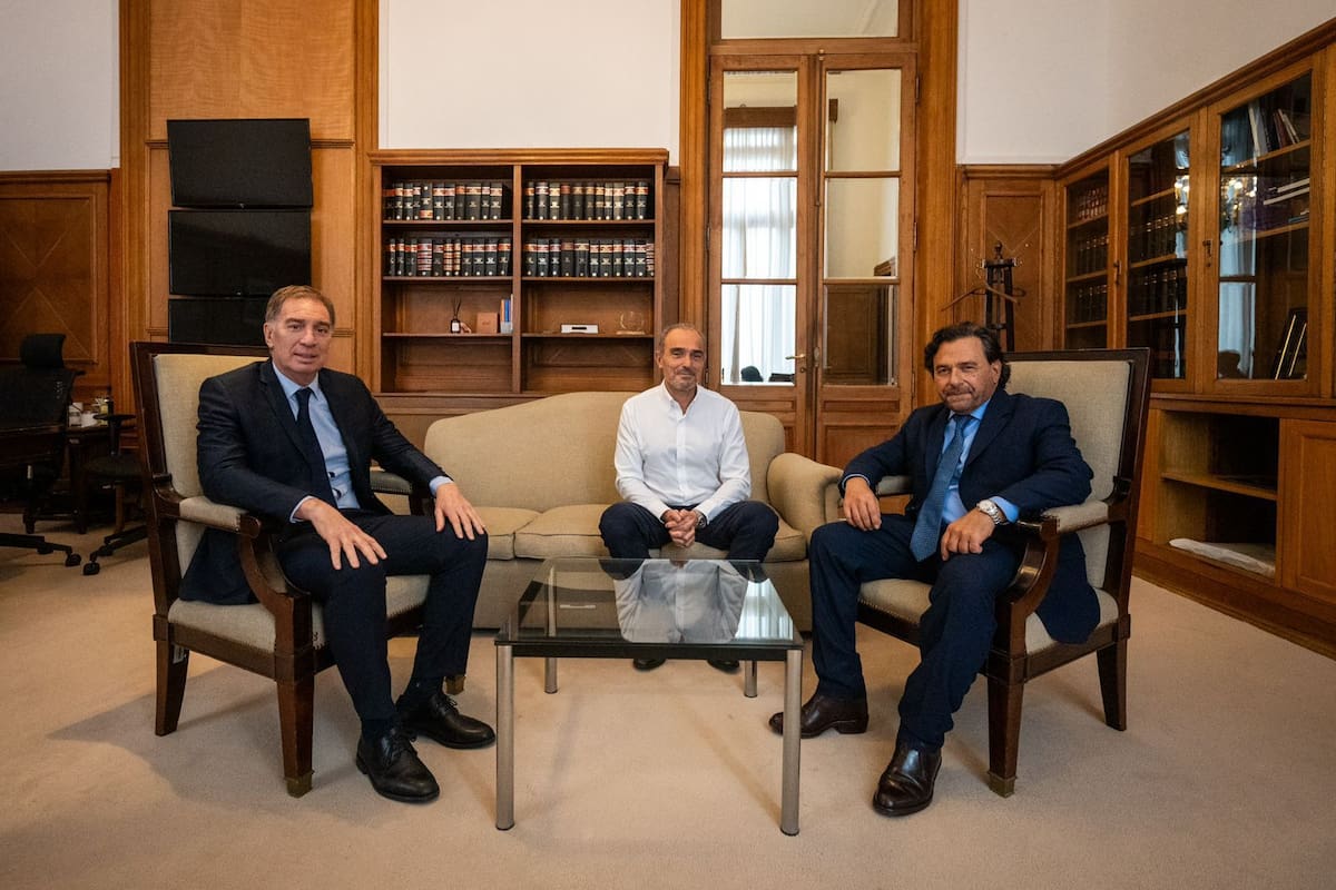 Santilli, 'Lule' Menem y el salteño Sáenz