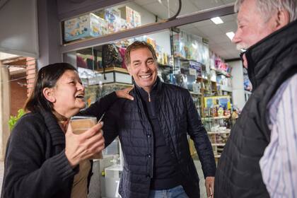 Santilli visitó hoy los municipios de Las Flores y Pila