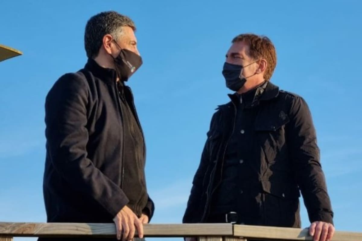 Santilli y Macri, la foto que compartieron en las redes con la consigna "Es Juntos"