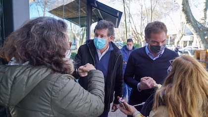 Santilli y Posse, la semana pasada, en San Isidro