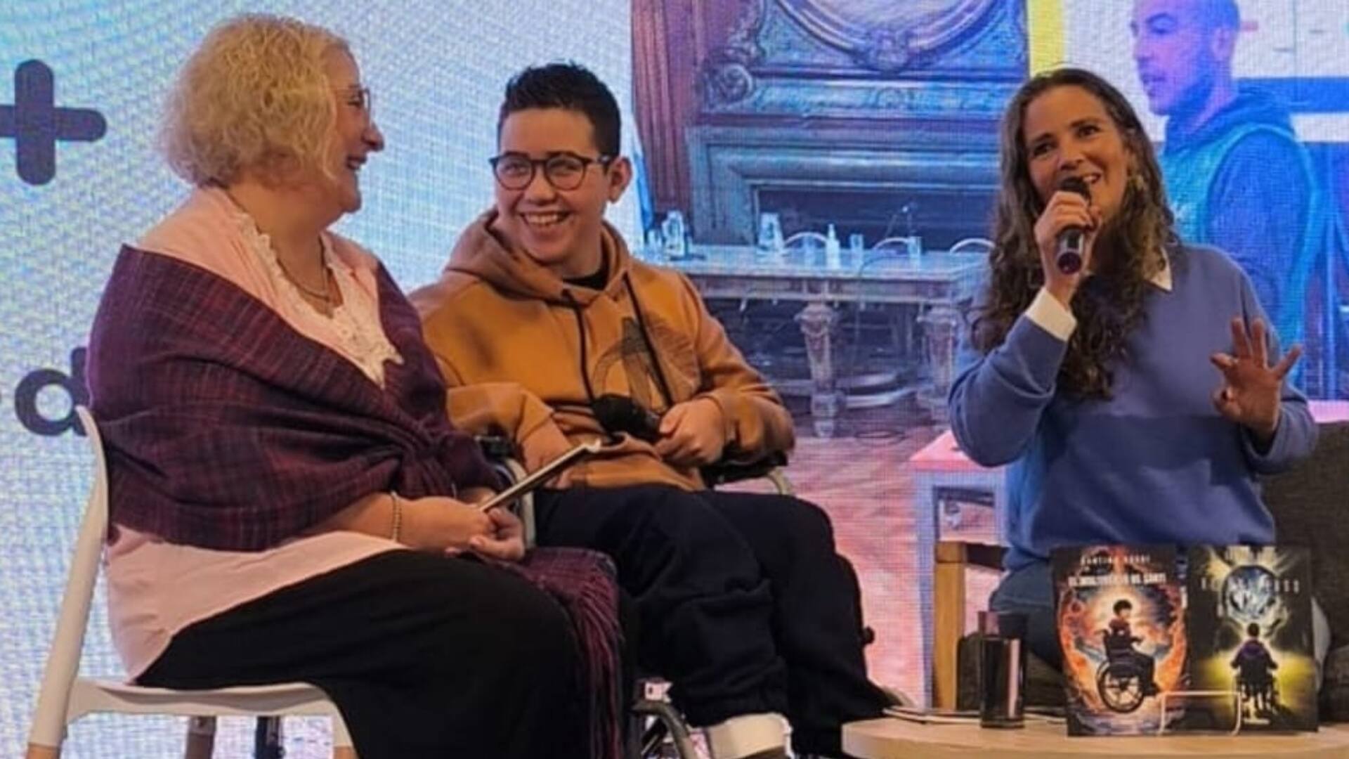 Santino en uno de los momentos más importantes de su vida.