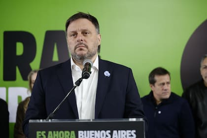 Santoro, al admitir la derrota, ayer