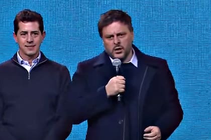 Santoro en el búnker de UP