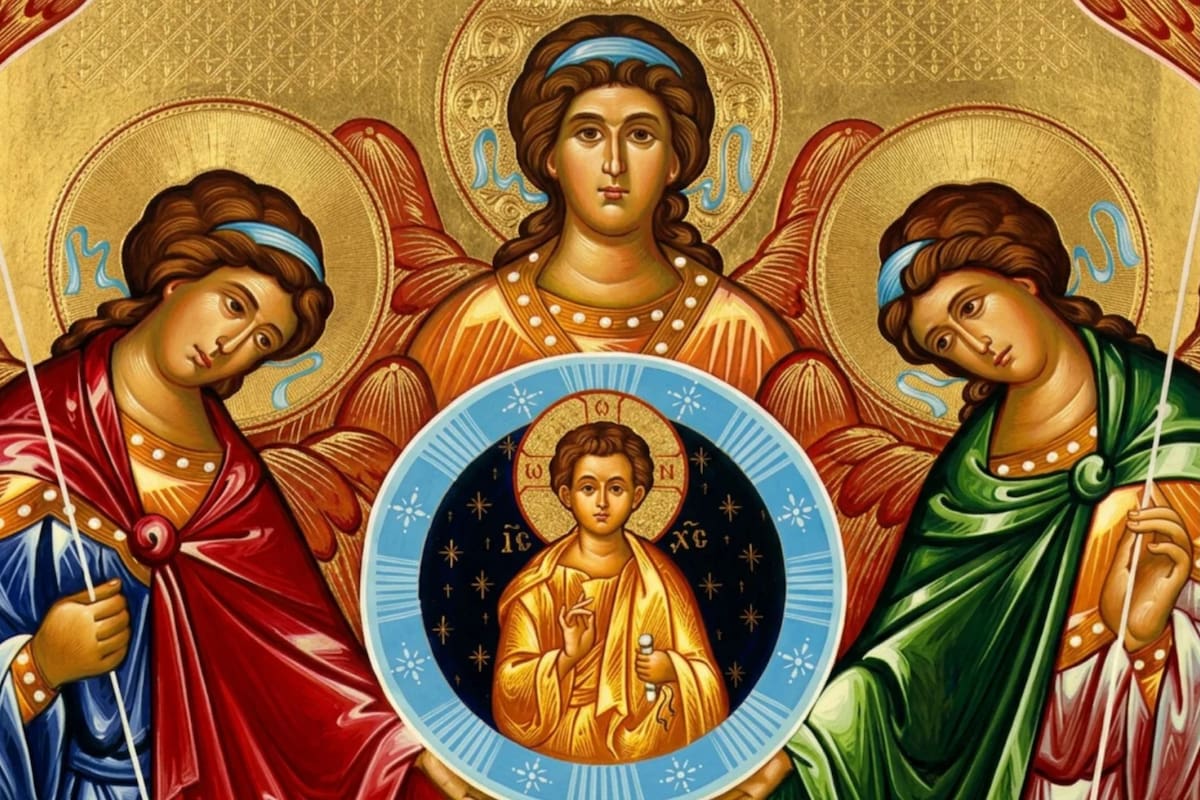 Santos Arcángeles Miguel, Gabriel y Rafael