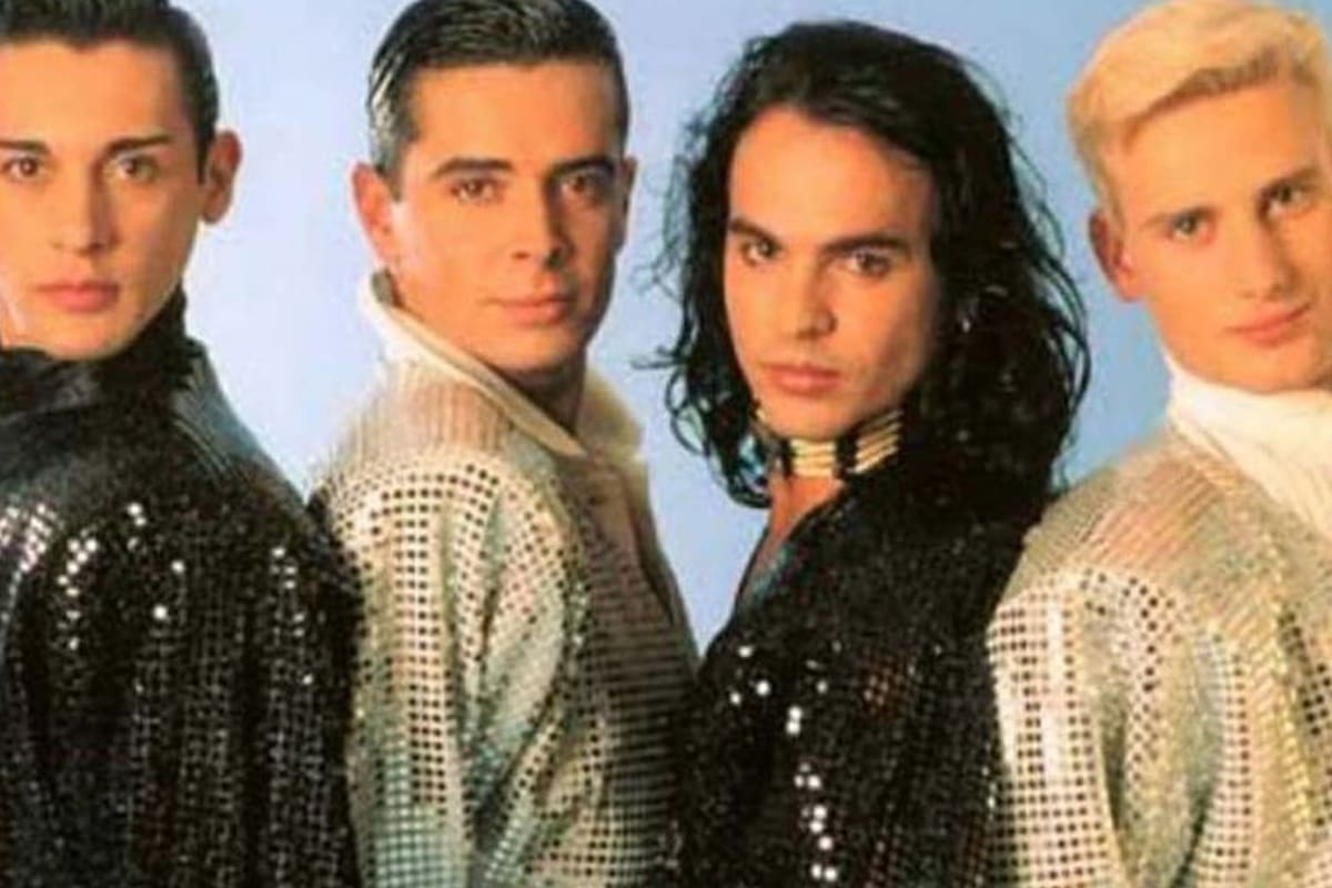 Santos Blanco (a la derecha de la imagen),murió a los 46 años