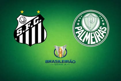 Santos empató 0-0 con Palmeiras, por el Brasileirao Serie A 2026