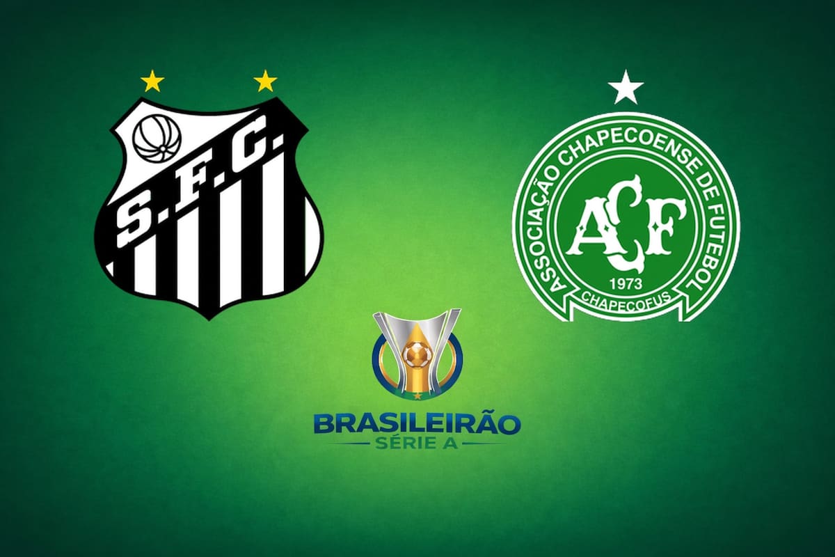 Santos vs. Chapecoense por el Brasileirao Serie A 2026: día, hora y cómo seguir online