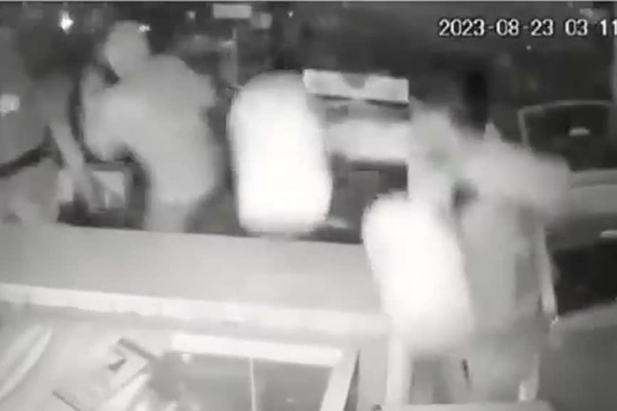 Saqueo en una heladería de Chaco