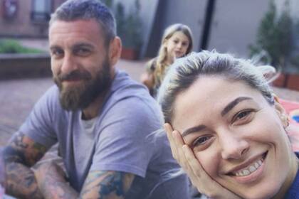 Sara Felberbaum acompañó a su pareja Daniele De Rossi en esta aventura breve por la Argentina.