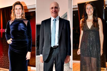 Sara Fleming, Carlos Pagni y Catalina Hornos