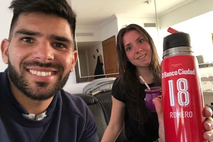 Sara Storni es fanática de Independiente, donde su marido Silvio Romero es figura