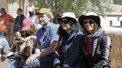 Saraceno participó del encuentro con comunidades e investigadores, a mediados de enero, en las salinas de Jujuy