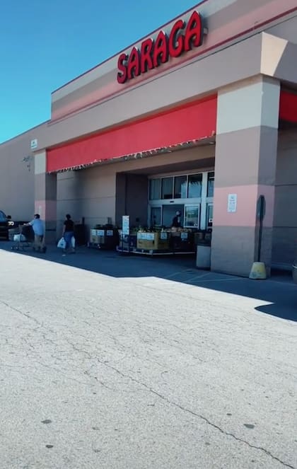 Saraga es el supermercado recomendado por una tiktoker argentina