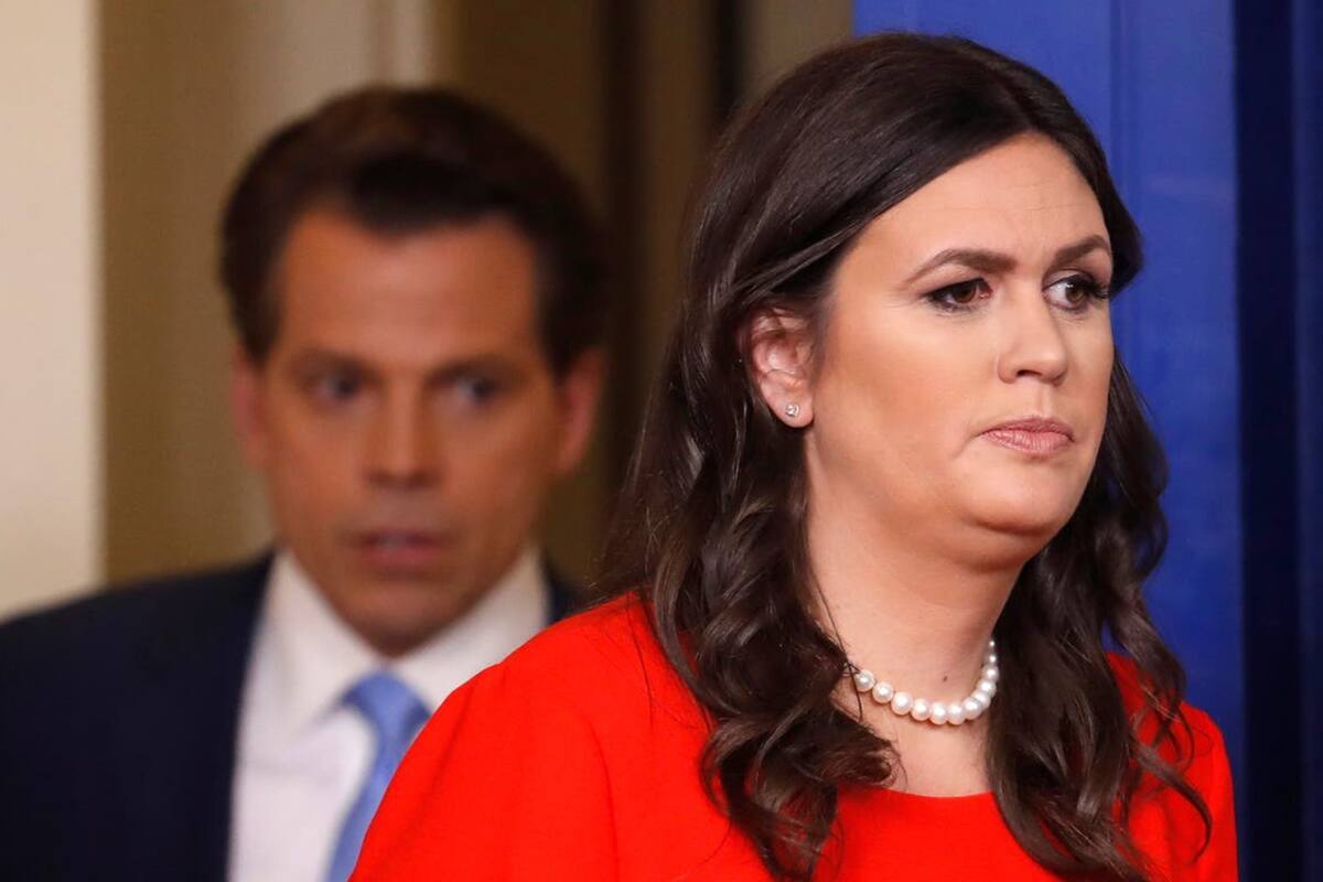 Sarah Huckabee Sanders, la exvocera de Donald Trump