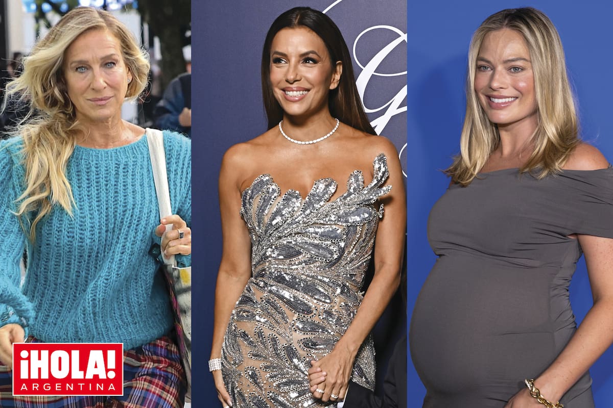 Sarah Jessica Parker a pleno con las grabaciones de And Just Like That, Eva Longoria impactante en París, y Margot Robbie, feliz en Beverly Hills.