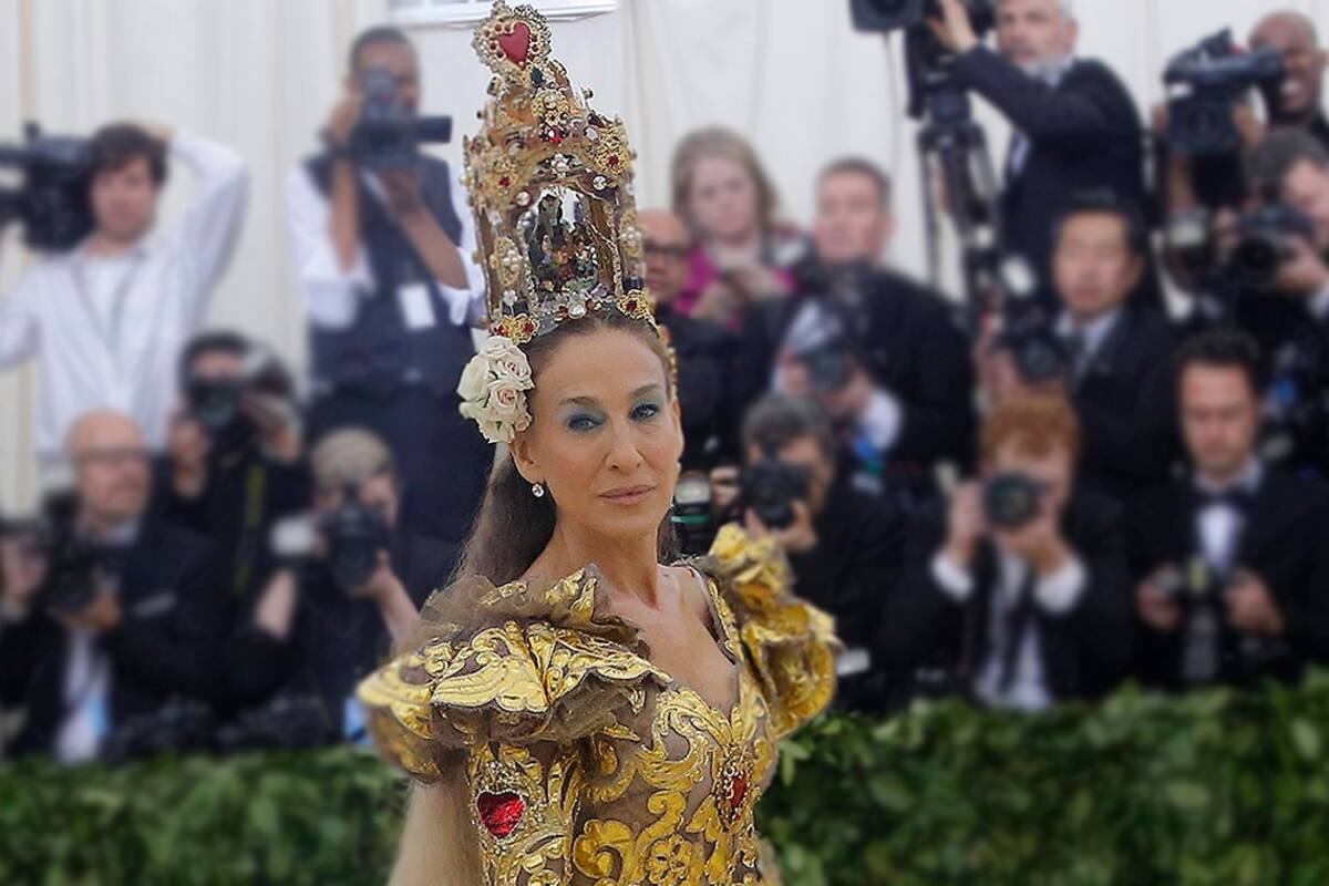 Sarah Jessica Parker, anoche, en la gala del MET