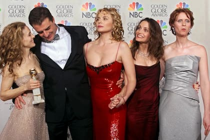 Sarah Jessica Parker, Chris Noth, Kim Cattrall, Kristin Davis y Cynthia Nixon