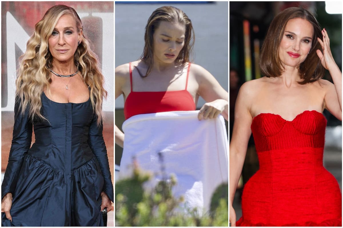 Sarah Jessica Parker, Margot Robbie y Natalie Portman, tres actrices que dieron que hablar por estos días