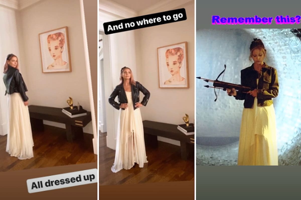 Sarah Michelle Gellar recordó su emblemático personaje de la serie Buffy, la cazavampiros