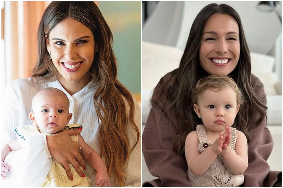 Sarah pasó su cumple mes internada por un cuadro de infección urinaria y recibió un regalo muy especial de parte de Ana García Moritán (Foto: Instagram @barbaritafranco21 / @pampitaoficial)