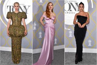 Premios Tony: de los looks de Sarah Paulson, Jessica Chastain y Vanessa Hudgens a la alegría de los ganadores