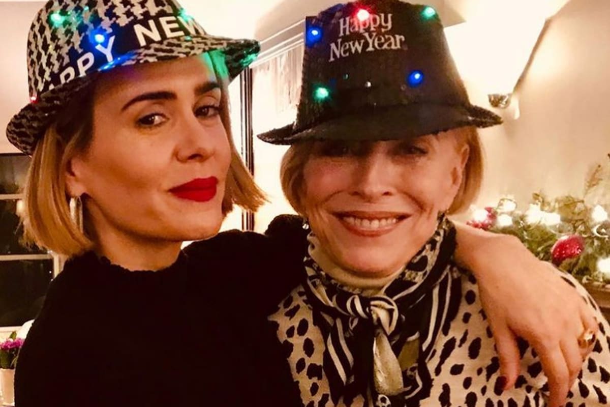 Sarah Paulson y Holland Taylor, un romance que se fortaleció en cuarentena