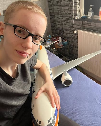 Sarah siente un amor especial por los aviones