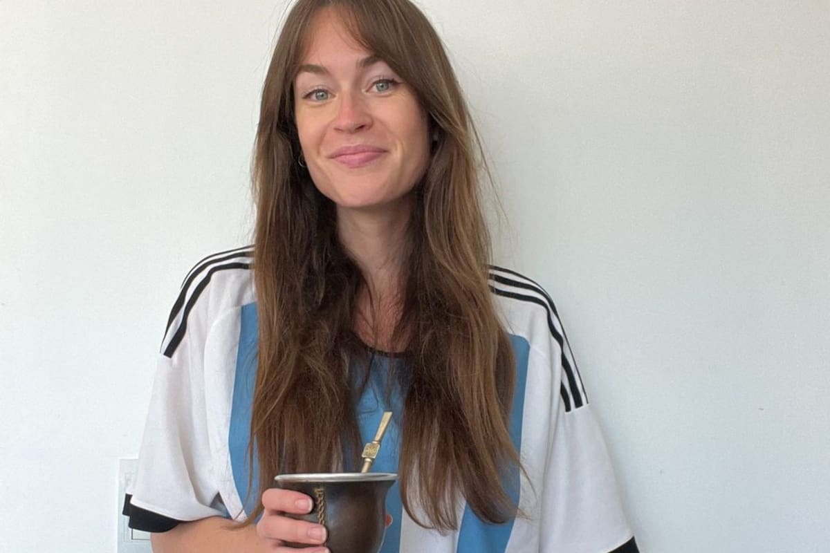 Sarah vive en la Argentina hace cinco años y comparte en redes las maravillas del país (Foto Instagram @ba.noma)