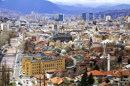 Sarajevo, la capital de Bosnia