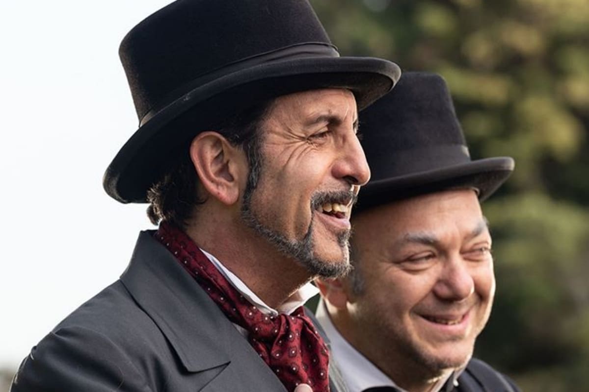 Sarmiento y Avellaneda entre risas, aunque eso no quitó que hubiera (muchas) rivalidades