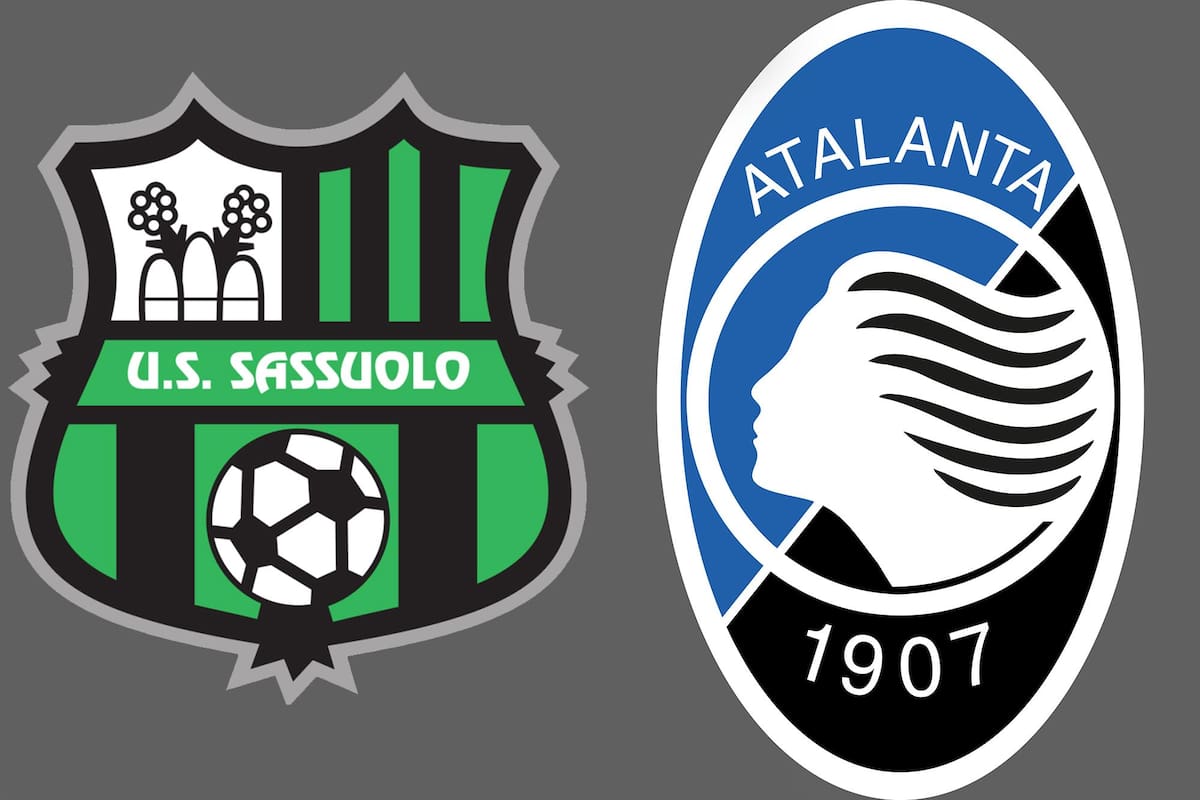 Sassuolo y Atalanta disputaron uno de los encuentros de la jornada del fútbol italiano