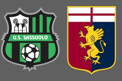 Sassuolo y Genoa disputaron uno de los encuentros de la jornada del fútbol italiano