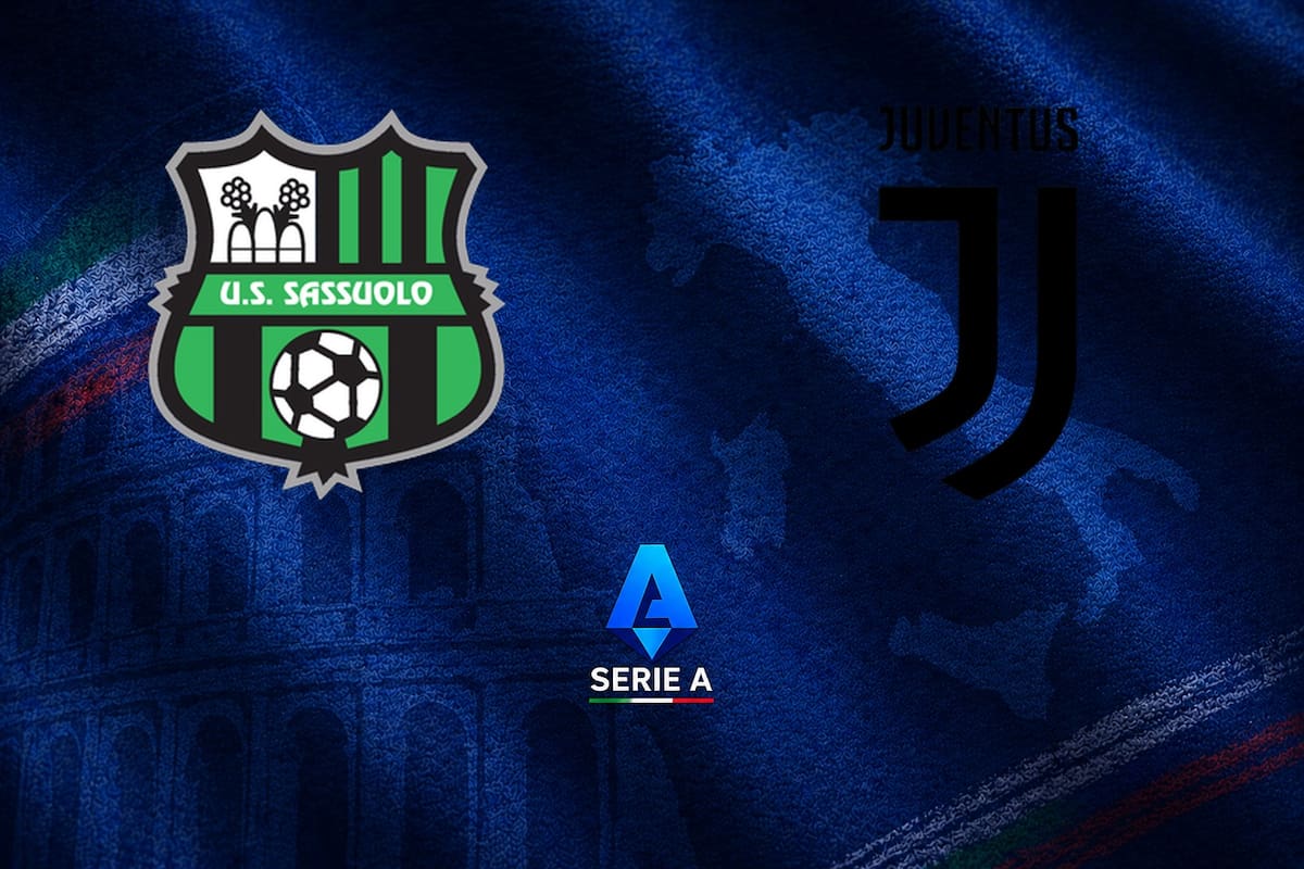 Sassuolo y Juventus disputaron uno de los encuentros de la jornada del fútbol italiano